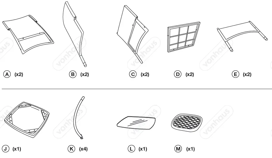 VonHaus-2522039-Rattan-Garden-Bistro-Set-01