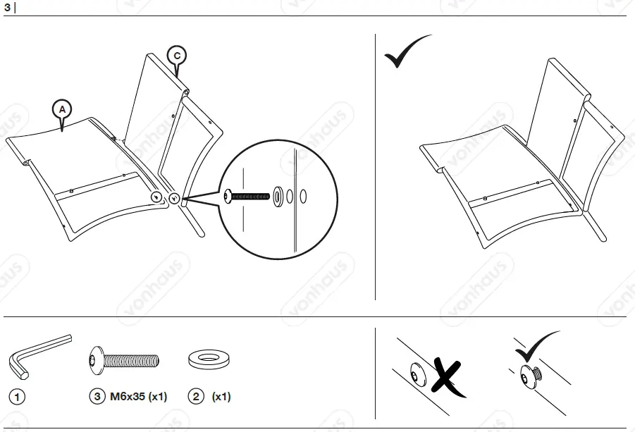 VonHaus-2522039-Rattan-Garden-Bistro-Set-05
