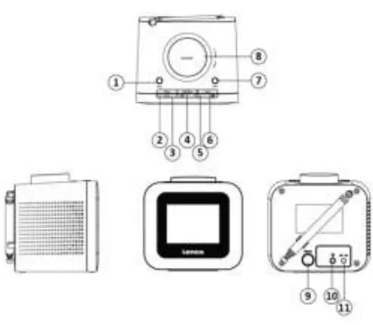 Lenco-CR-620-DAB-Plus-FM-Clock-Radio-with-Color-Display-FIG1
