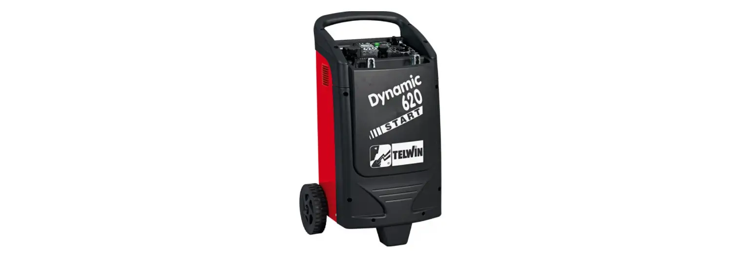 Telwin Dynamic 620 Start Mobile Battery Charger Instruction Manual