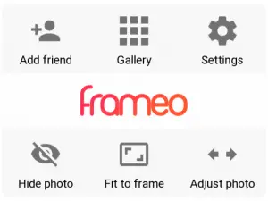 Navigating your frameo