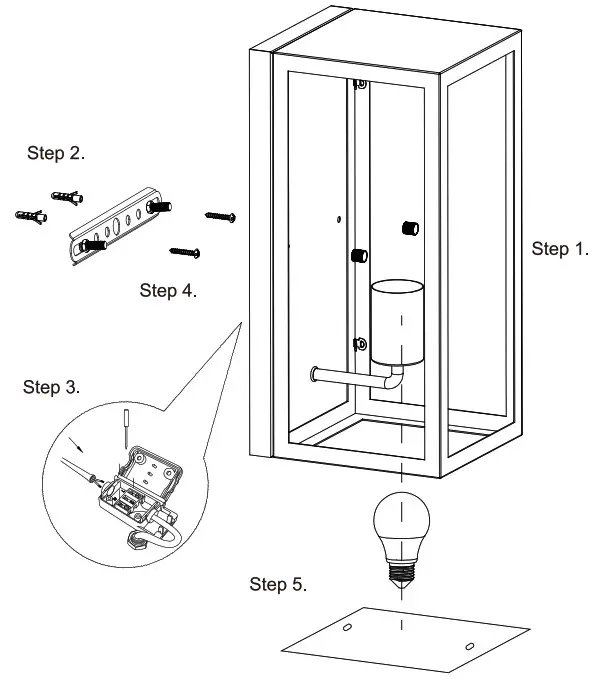 NOVA LIFE 72739-036-75 Interior Wall Lamp - 2