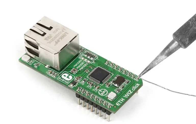 MikroElektronika MIKROE-1718 ETH Wiz Click Evaluation Kit fig (4)