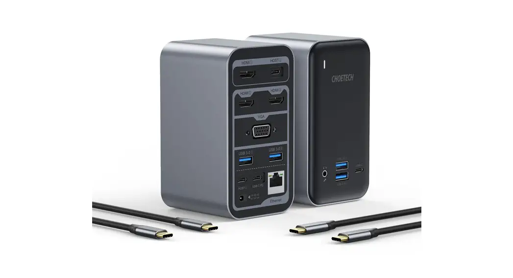 Choetech Hub-m21 15 In 1 Usb-c Multiport Docking Station User Manual