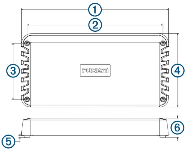 FUSION SG-24DA61500 Signature Series Amplifier - FIG9