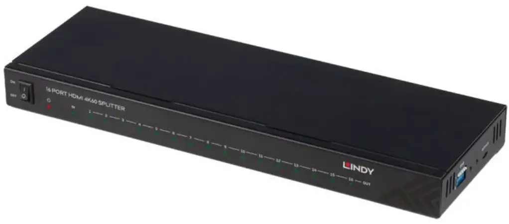 LINDY 38239 16 Port HDMI 4K60 Splitter