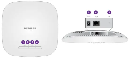 NETGEAR WAX615 Insight Managed WiFi 6 AX3000 Access Point - Overview