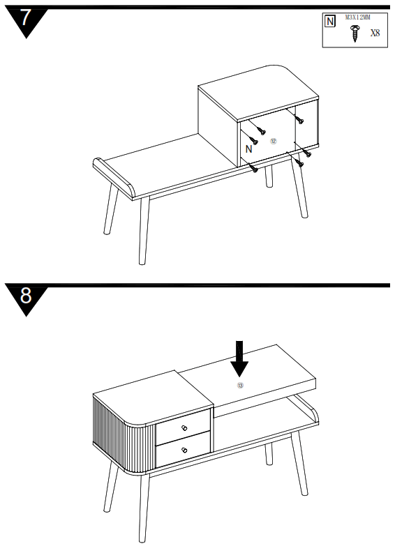 OTTO 4224 Drawers - 8