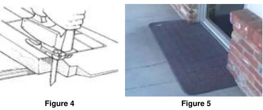 aidapt VA144B Threshold Aid Completely Rubber 6 Cm High - fig2