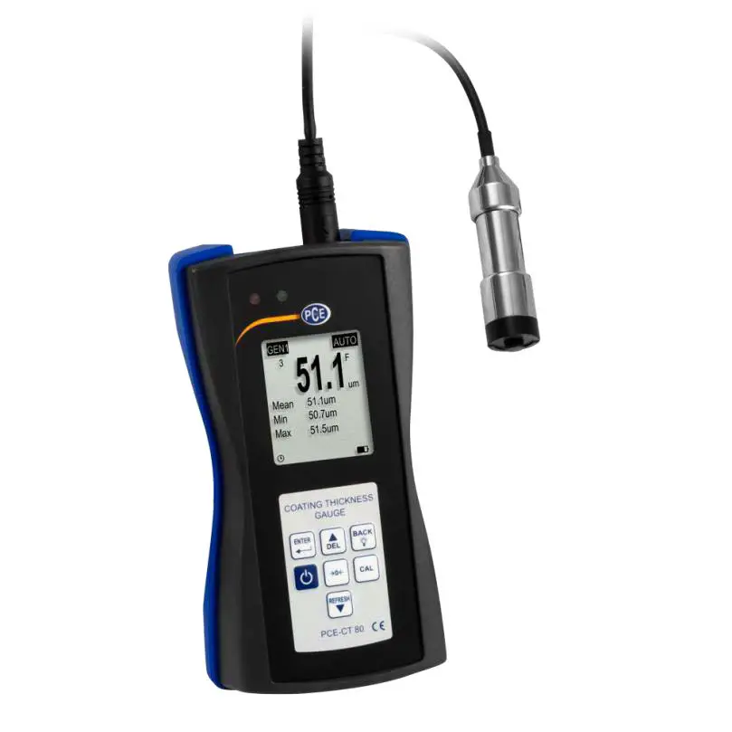 Pce Instruments Pce-ct 80 Coating Thickness Gauge Instruction Manual Pce Instruments Pce-ct 80 Coating Thickness Gauge Instruction Manual