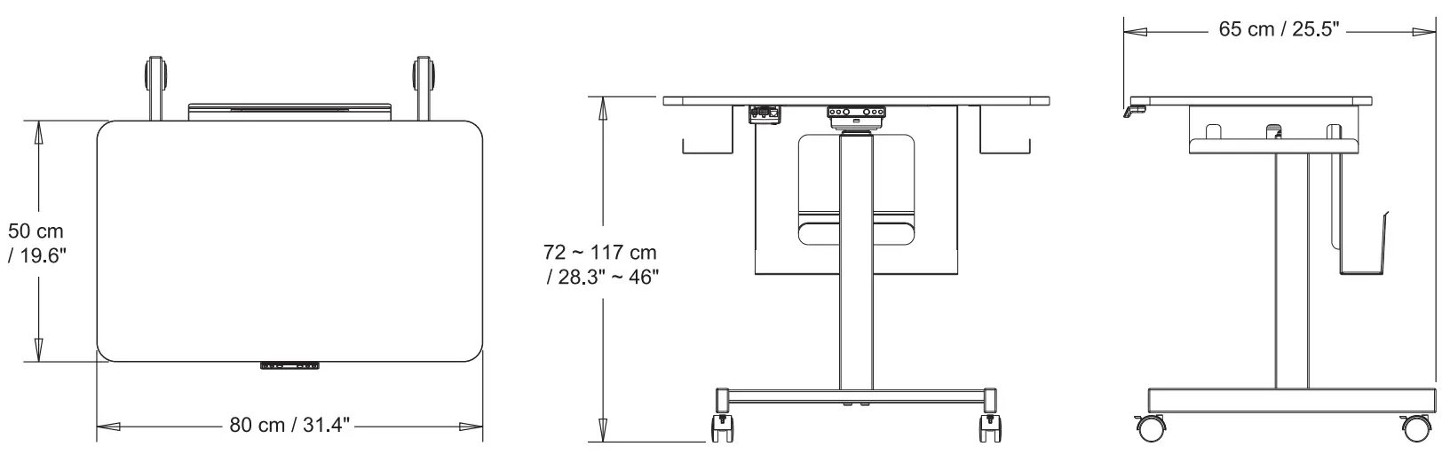 Desk Dimensions