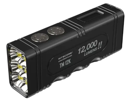 NITECORE TM12K Compact and Intelligent Sharp Light -Charging