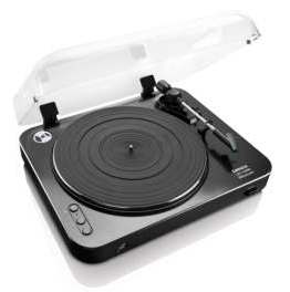 Lenco LBT 120BK Bluetooth Turntable with USB - Cover