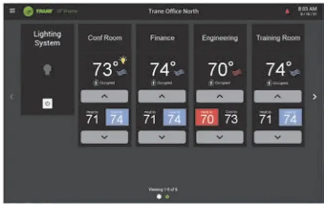 TRANE X13760358001 Tracer 10 Inch Display-