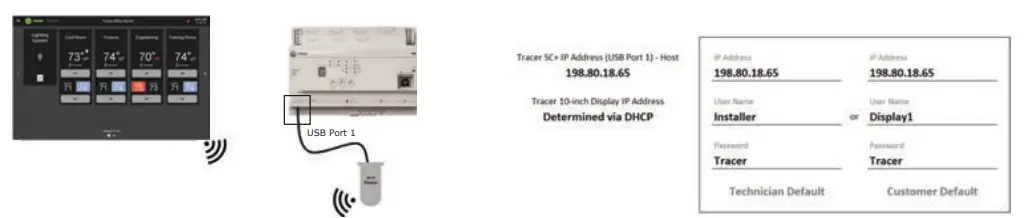 TRANE X13760358001 Tracer 10 Inch Display-fig3