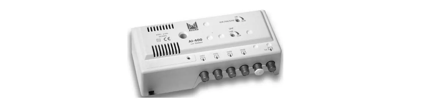 Alcad 904 Series Indoor Multiband Amplifier User Guide
