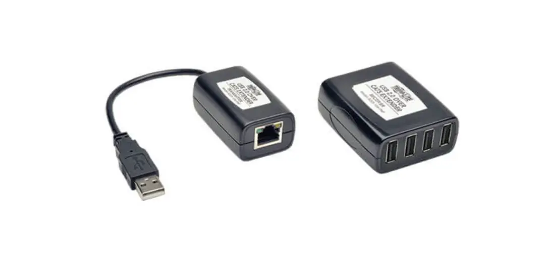 Tripp-lite B203-104-pnp 4-port Plug-and-play Usb 2.0 Over Cat5-cat6 Extender Kit Instructions