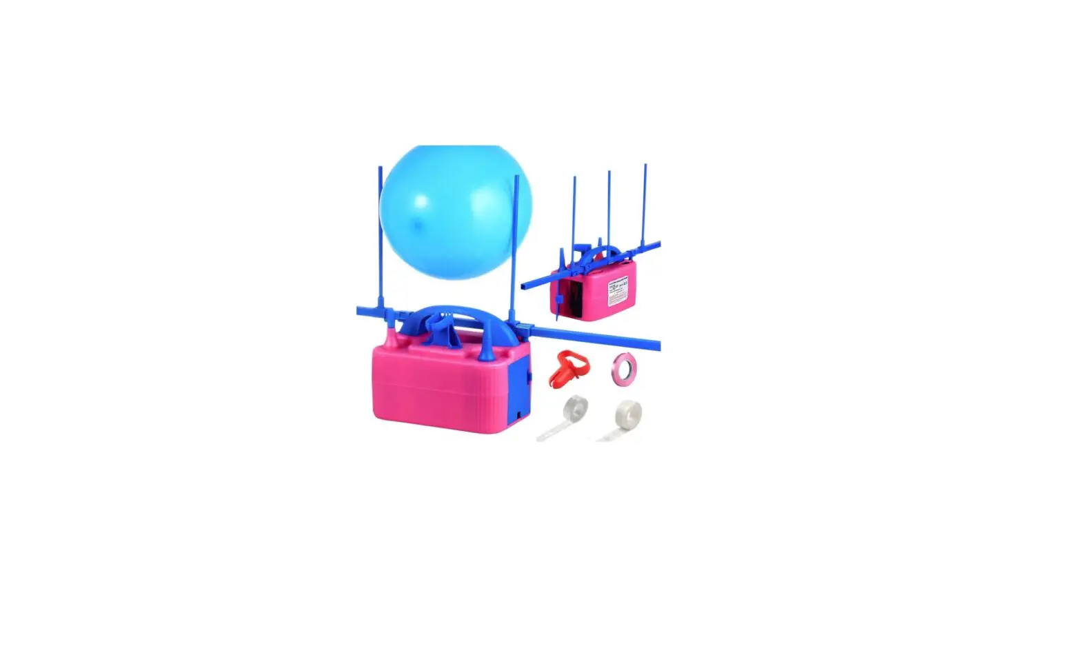 Party Zealot Electric Balloon Inflator Dual Nozzles User Guide