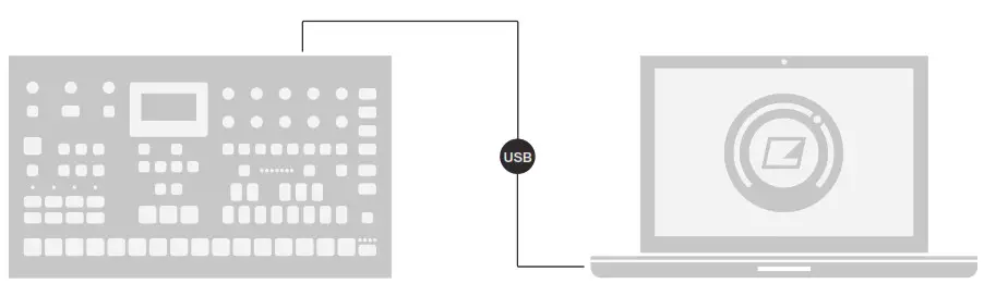 elektron Four MKII Black 4 voice Analog Synthesizer - fig7