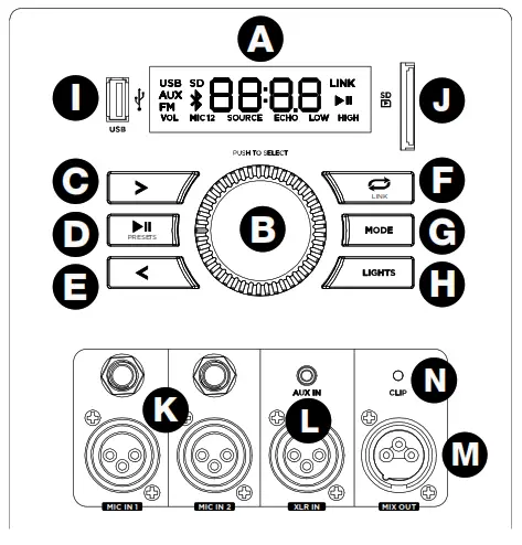 ION B08D2HL22J Total PA Live Loudspeake - Bluetooth connectedr