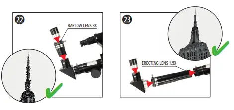 BRESSER SKYLUX 60 700 AZ Refractor Telescope with Azimuthal Mount - fig 8