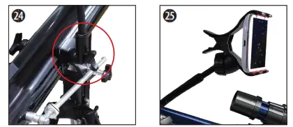 BRESSER SKYLUX 60 700 AZ Refractor Telescope with Azimuthal Mount - fig9