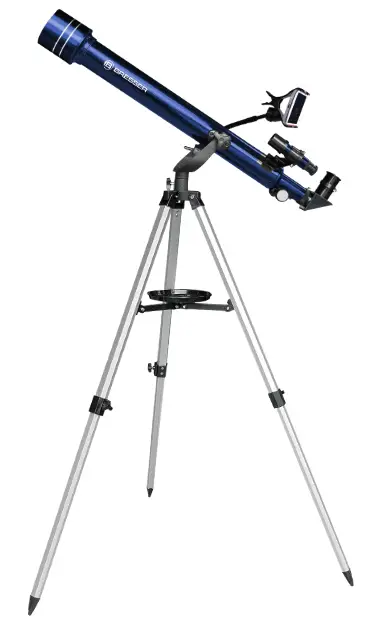 BRESSER SKYLUX 60 700 AZ Refractor Telescope with Azimuthal Mount