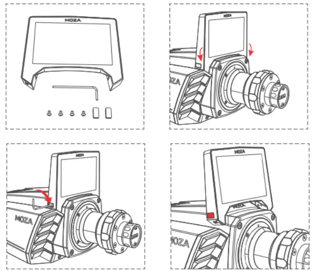 MOZA RACING RM HD Racing Meter - fig 1
