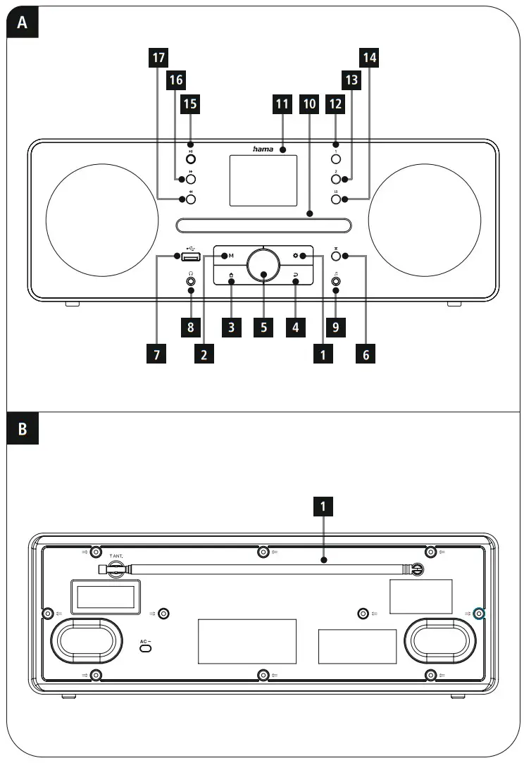 hama 00054253 Digital Radio - fig 1