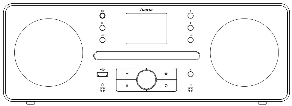 hama 00054253 Digital Radio