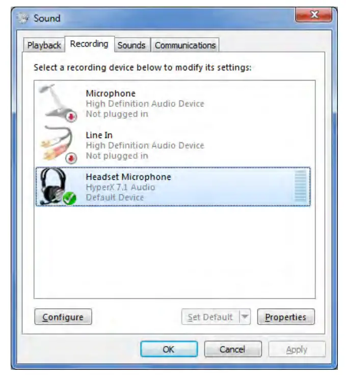 To ensure that HyperX Cloud II is the default audio device, you must follow these instructions