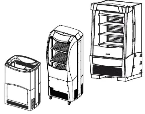 Combisteel 7464.0315 Series Grab and Go Beverage Coole