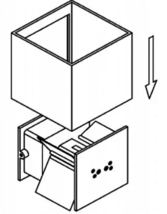 METZLER 31430 LED Wandleuchte Up-Down Light - parts 5