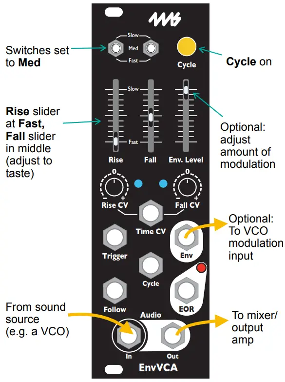 4ms EnvVCA Dual Shaped Dual Modulation and Stereo - Making 1