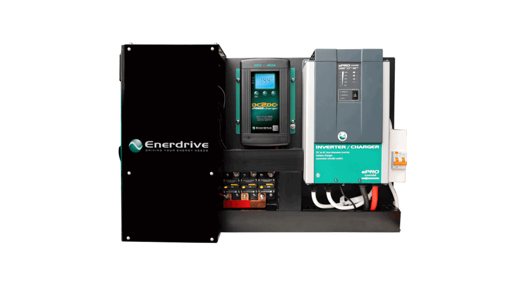 Enerdrive Wanderer Power System - 1600w Combi With 40a Ac Charger And 40a Dc-dc Charging Installation Guide
