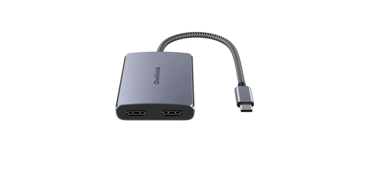 Qwiizlab Ac08 Usb C To Dual Hdmi Adapter User Guide Qwiizlab Ac08 Usb C To Dual Hdmi Adapter User Guide