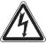 electric shock Warning Icon