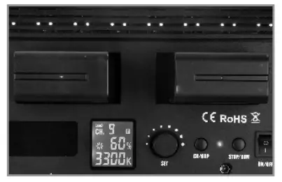 Godox LED500 LED Video Light - Power