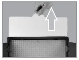 Godox LED500 LED Video Light - Replacing