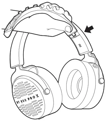 beyerdynamic T900 Pro X Professional Headphones - HOW TO CHANGE THE HEADBAND PAD