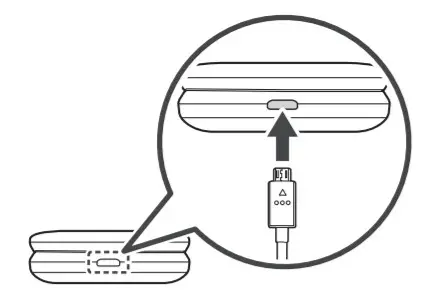 LG LM-Y120UM Wine 2 LTE Mobile Phone-Charging the battery