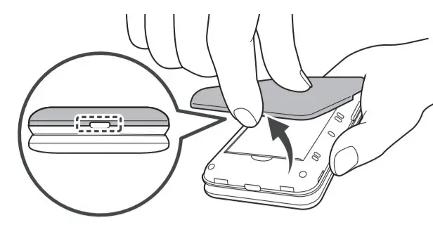 LG LM-Y120UM Wine 2 LTE Mobile Phone-phone facing down