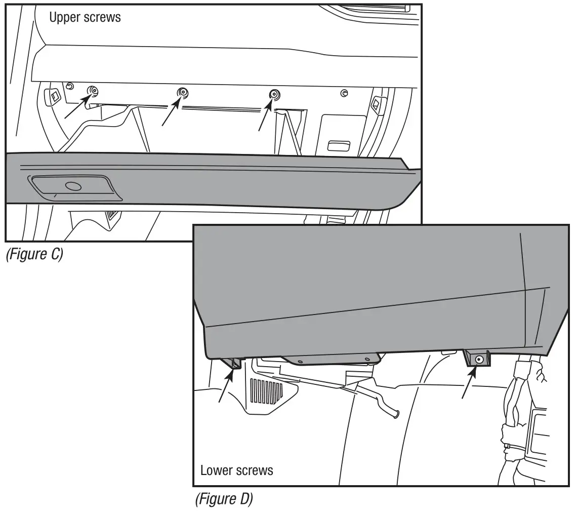MeTra 95-7631B Nissan Titan 2017-2019 - Figure C,D