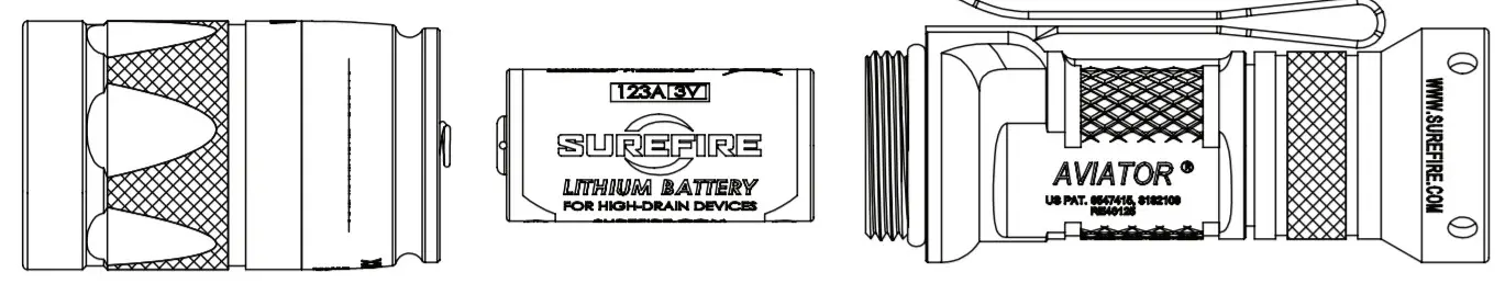 AVIATOR Dual Output Multi-Spectrum LED Flashlight -FIGURE 4