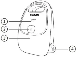 vtech DM111 Audio Baby Monitor - overview