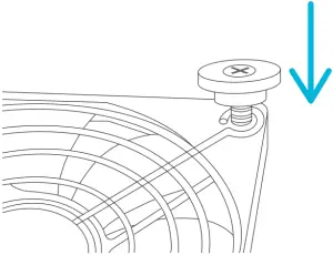 AI-MPF80A - FEET REATTACHMENT - FANS 1