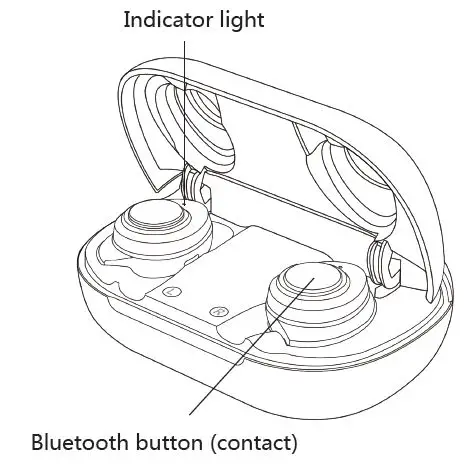 TEAC UVTWSX9 TWS Earbuds with UV Sanitiser fig1