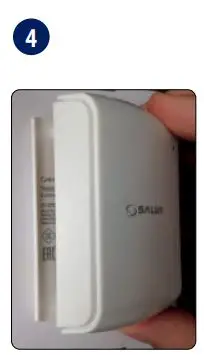 SALUS Thermostat Sensor TS600 User Guide - Add the front case