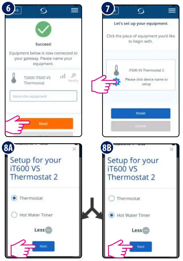 SALUS Thermostat Sensor TS600 User Guide - Pairing