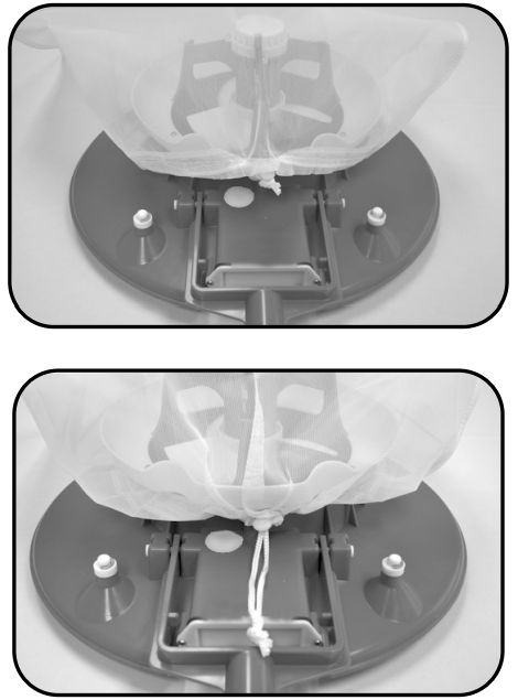 WATER TECH 11835863 Leaf Vac Cordless Battery Powered Swimming Pool Leaf Skimmer - Debris Bag